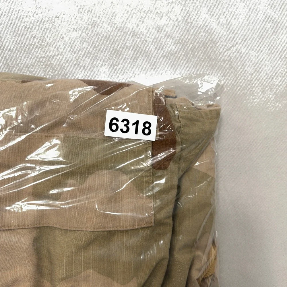 Military Cargo Pants Desert Camouflage Combat Ripstop Trousers Tan Men XL Long